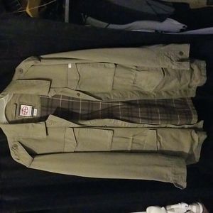 RVCA olive drab lightweight jacket XL